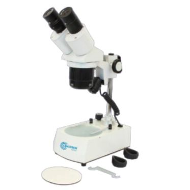 Microscópio estereoscópio binocular led bivolt aumento 40x e 80x
