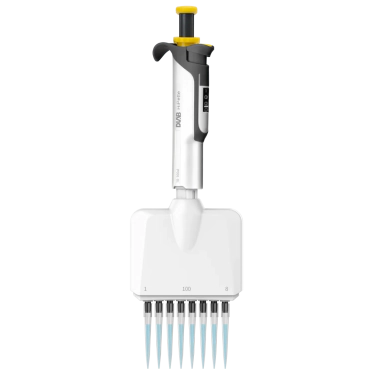 Micropipeta 8 canais 10-100uL HiPette Dlab 