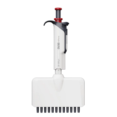 Micropipeta 12 canais 10-100uL HiPette Color Dlab 