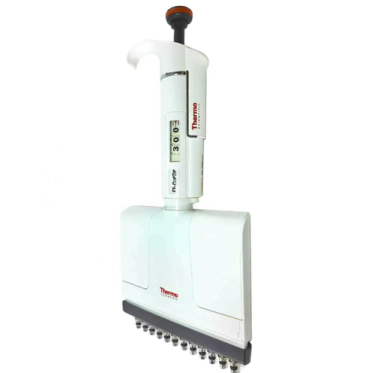 Micropipeta Multicanal F1-Cliptip 12 Canais 5-50uL Thermo Scientific