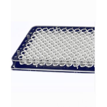 Microplaca de microtitulação 96 poços fundo chato 50und/pct Cralplast