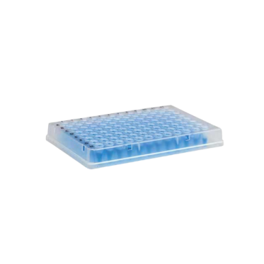 Microplaca de PCR com borda 96 poços 25und/pct Kasvi