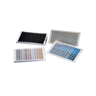 Microplaca para cultivo de células branco 96 poços fundo plano high bind stripwell 100und/cx Corning