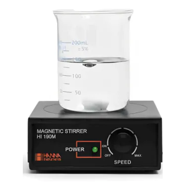 Mini Agitador Magnético sem Aquecimento Hanna (100 a 1000 RPM, 1 litro, 230V)