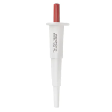 Mini Pipeta vermelho modelo padrão 75ul - Dlab