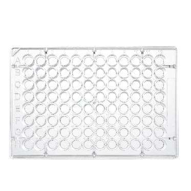 Placa para cultivo celular 96 poços fundo chato não tratada 100 un/pct - Mevalabs
