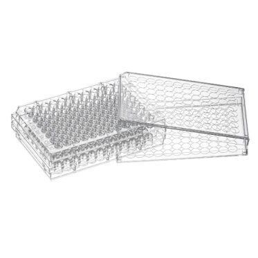 Microplaca para cultivo celular 96 poços fundo U superfície não tratada -  Mevalabs