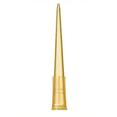 Ponteira sem filtro amarela 200 uL 1000 un/pct - Mevalabs