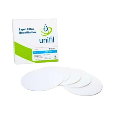 Papel Filtro Qualitativo 20x20cm 250 g Unifil