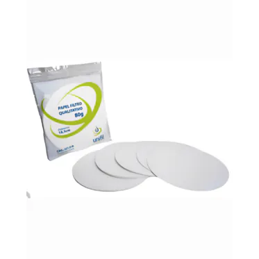 Papel filtro qualitativo 80g 100und/pct Unifil