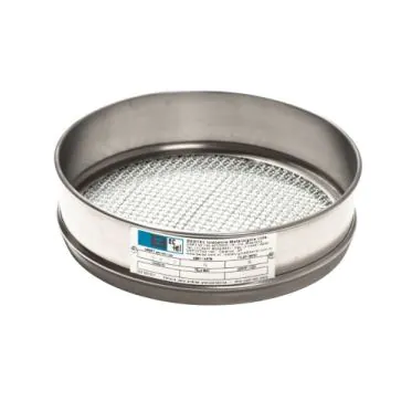 Peneira (Tamis) Redonda de Aço inox 5x2" Modelo Médio Bertel