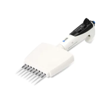 Micropipeta eletrônica multifuncional de 8 canais dPette+ DLab