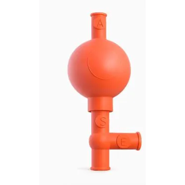 Pipetador de borracha 3 Vias Uniplas