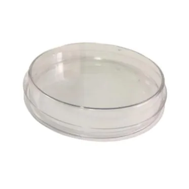 Placa de petri 90x15mm PS estéril 10 und/pct Cralplast 