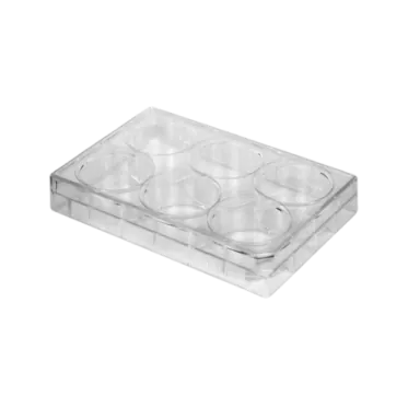 Microplaca p/ cultivo celular de fixação ultra baixa (com tampa) 6 poços fundo plano 24und/cx Costar® Corning