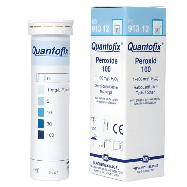 Quantofix Peroxido 0-100mg/l - 100 tiras/cx. Macherey-Nagel (MN)