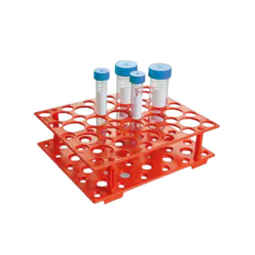Rack p/ tubos de centrifugação de 15 e 50 mL autoclavável em PP Olen