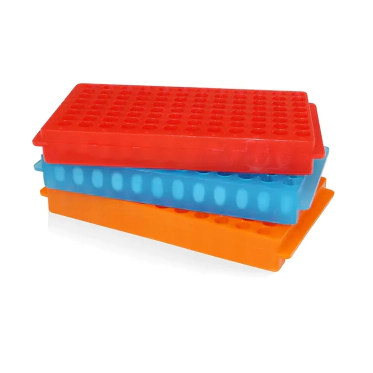 Rack dupla-face para 96 microtubos de pcr Gene