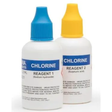 Reagente de Reposição para Teste Kit de Cloro Livre 50 testes Hanna