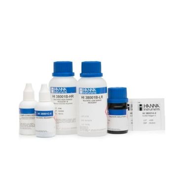 Reagentes de Reposição para Test Kit de Sulfato Faixa Baixa/Alta 100 Testes Hanna
