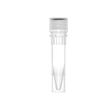 Microtubo de Centrifugação Rosca 1,5 mL Autossustentável c/ tampa transparente 500 un/pct - Mevalabs