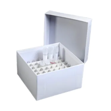 Caixa fibra de papelão para 100 microtubos 3-5mL Kasvi