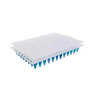 Borracha seladora para microplacas de PCR 96 poços transparente 5und/pct Kasvi