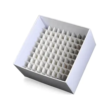 Caixa fibra de papelão para 100 microtubos de 1,5-2mL Kasvi
