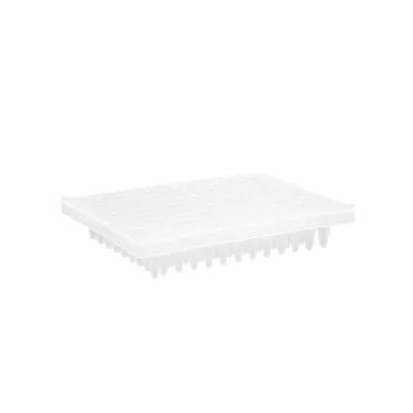 Microplaca para qPCR 96 poços 0,1mL meia borda cor branca 10und/pct Gunster