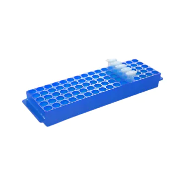 Rack para 80 microtubos em cores sortidas Kasvi