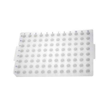 Placa de silicone para selagem/compressão de microplacas 10und/pct Axygen