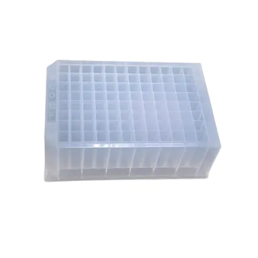 Microplaca deep well expell 96 poços fundo redondo 2mL 12und/pct Capp