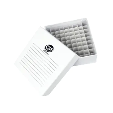 Caixa fibra de papelão para 100 microtubos 1,5-2mL Cralplast