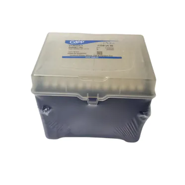 Ponteira com filtro 1250uL XL estéril 96und/rack Capp Expell Plus