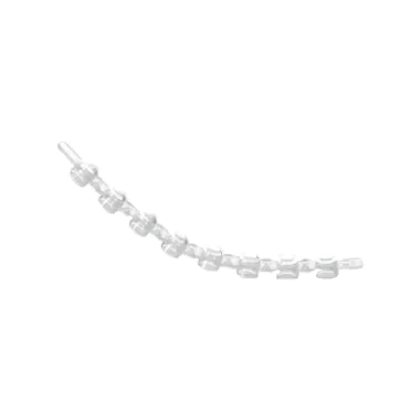 Tampa para microtubo em tiras PCR para 8 tubos de 0,1/0,2mL 120und/pct Capp