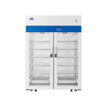 Refrigerador biomédico vertical com porta dupla de vidro com touchscreen 2-8C° 1009L 220v60Hz - Haier Biomedical