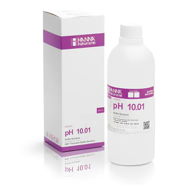 Solução de calibração de pH 10.01 ±0.01 pH 500mL Hanna