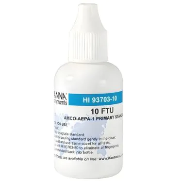 Solução de calibração para turbidez 10FTU 30mL Hanna