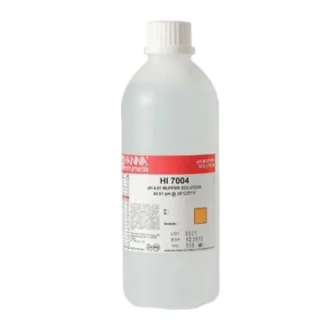 Solução de calibração pH 4.01 com certificado 500 mL Hanna