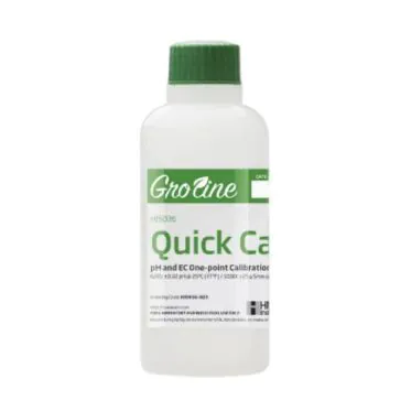 Solução de calibração rápida (quick cal) para medidores de EC e de pH groLine 120 mL Hanna