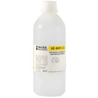 Solução de Condicionamento/Armazenamento para ISE de Amônia Hanna
