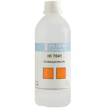 Solução de Eletrólitos para Sonda de Oxigênio Dissolvido 500mL Hanna