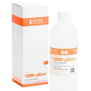 Solução padrão de condutividade 12880uS/cm 500mL Hanna