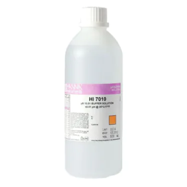 Solução de calibração pH 10.01 com certificado 500 mL Hanna