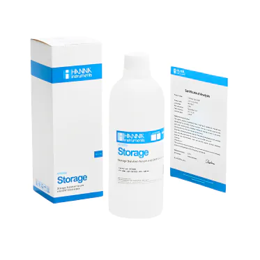 Solução de armazenamento para eletrodo de pH e ORP 500mL Hanna