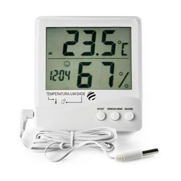 Termo-higrômetro Digital Temperatura/Umidade Incoterm