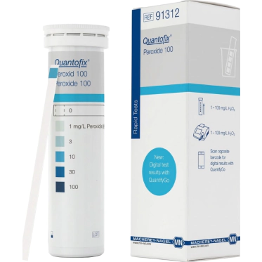 Quantofix Peroxido 0-100mg/l - 100 tiras/cx. Macherey-Nagel (MN)