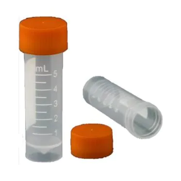 Tubo criogênico rosca externa 5mL 200und/pct Cralplast