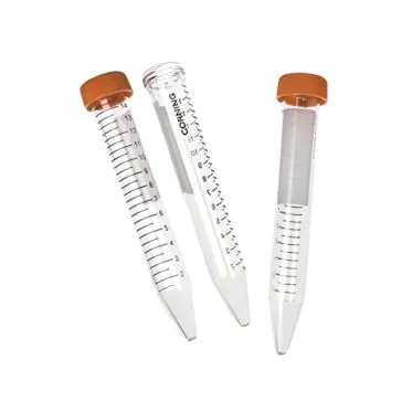 Tubo de centrífugação (tubo falcon) 15mL PET em Rack 500 und. Corning