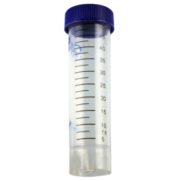 Tubo de centrifugação (tipo falcon) 50mL estéril autossustentável 25und/pct Capp
